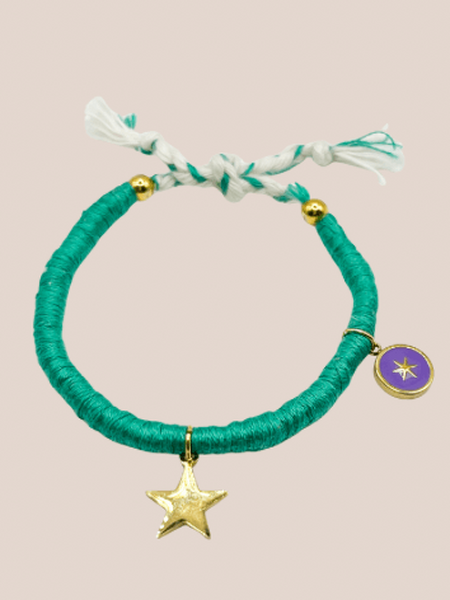 Twist bedelarmband moon