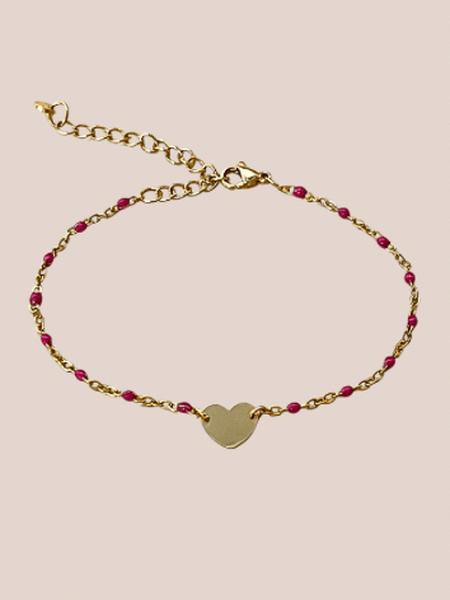 sweetheart armband carmine