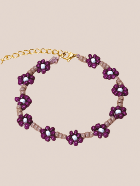Miyuki bloemetjes armband Kala