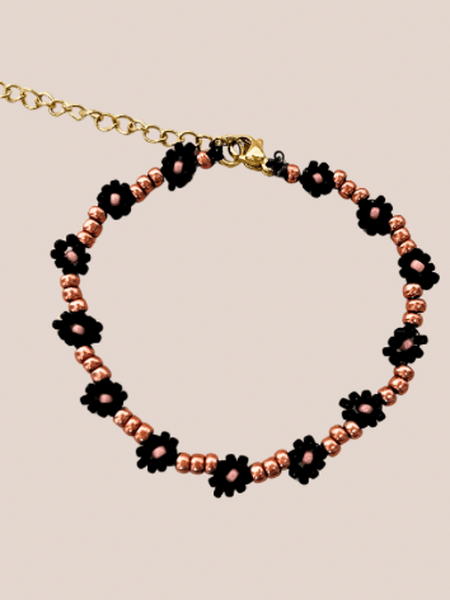 Miyuki bloemetjes armband odessa