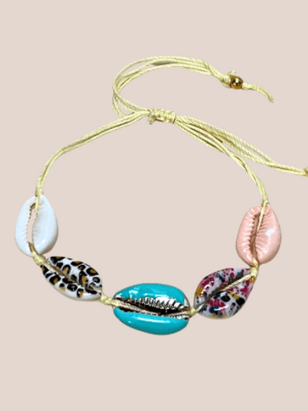 Kauri schelpenarmband uniek
