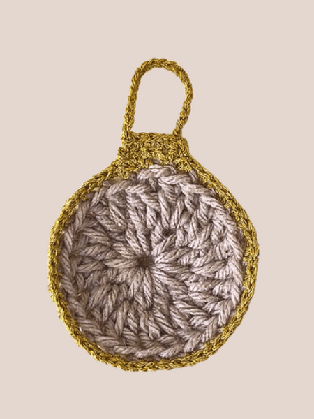 Winter gehaakte (kerst)hanger