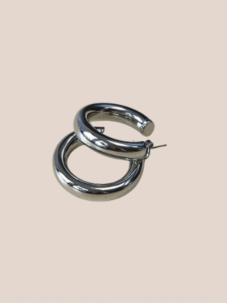 oorringen basic zilver