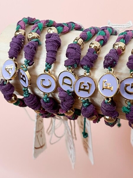 Armband met letter